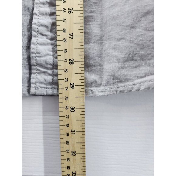 NWT Joe's Jeans Two Tone Gray Button Up Shirt Size M - Picture 6 of 10